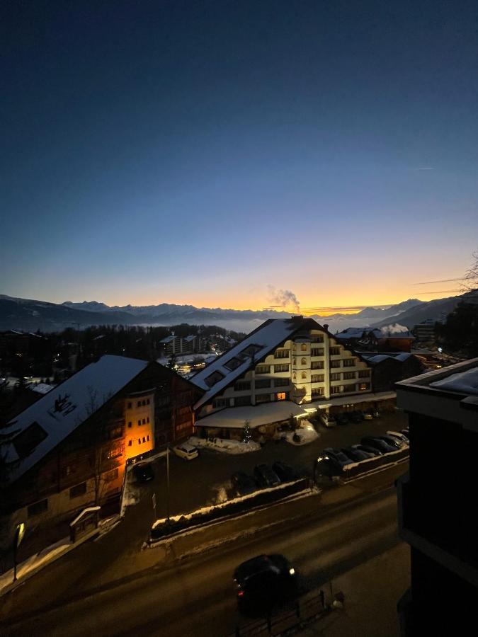 Апартаменты L'Eperon Center Crans Wonderful View Экстерьер фото