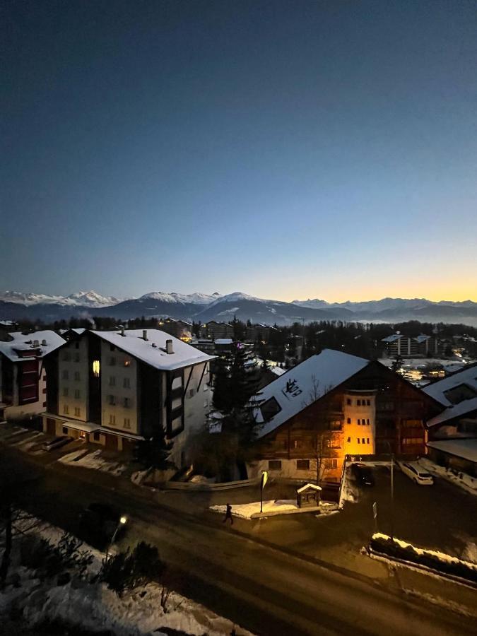 Апартаменты L'Eperon Center Crans Wonderful View Экстерьер фото