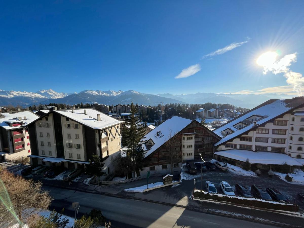 Апартаменты L'Eperon Center Crans Wonderful View Экстерьер фото