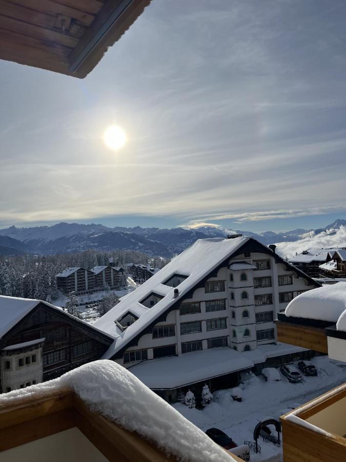 Апартаменты L'Eperon Center Crans Wonderful View Экстерьер фото