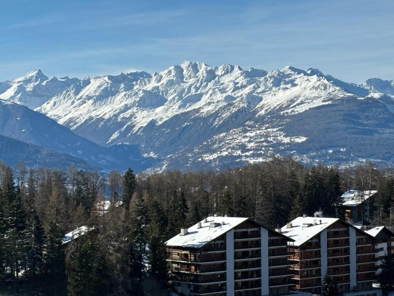Апартаменты L'Eperon Center Crans Wonderful View Экстерьер фото