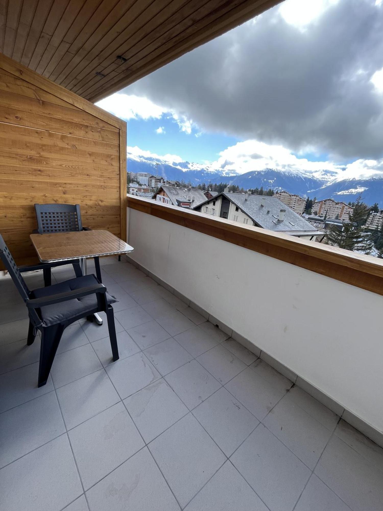 Апартаменты L'Eperon Center Crans Wonderful View Экстерьер фото