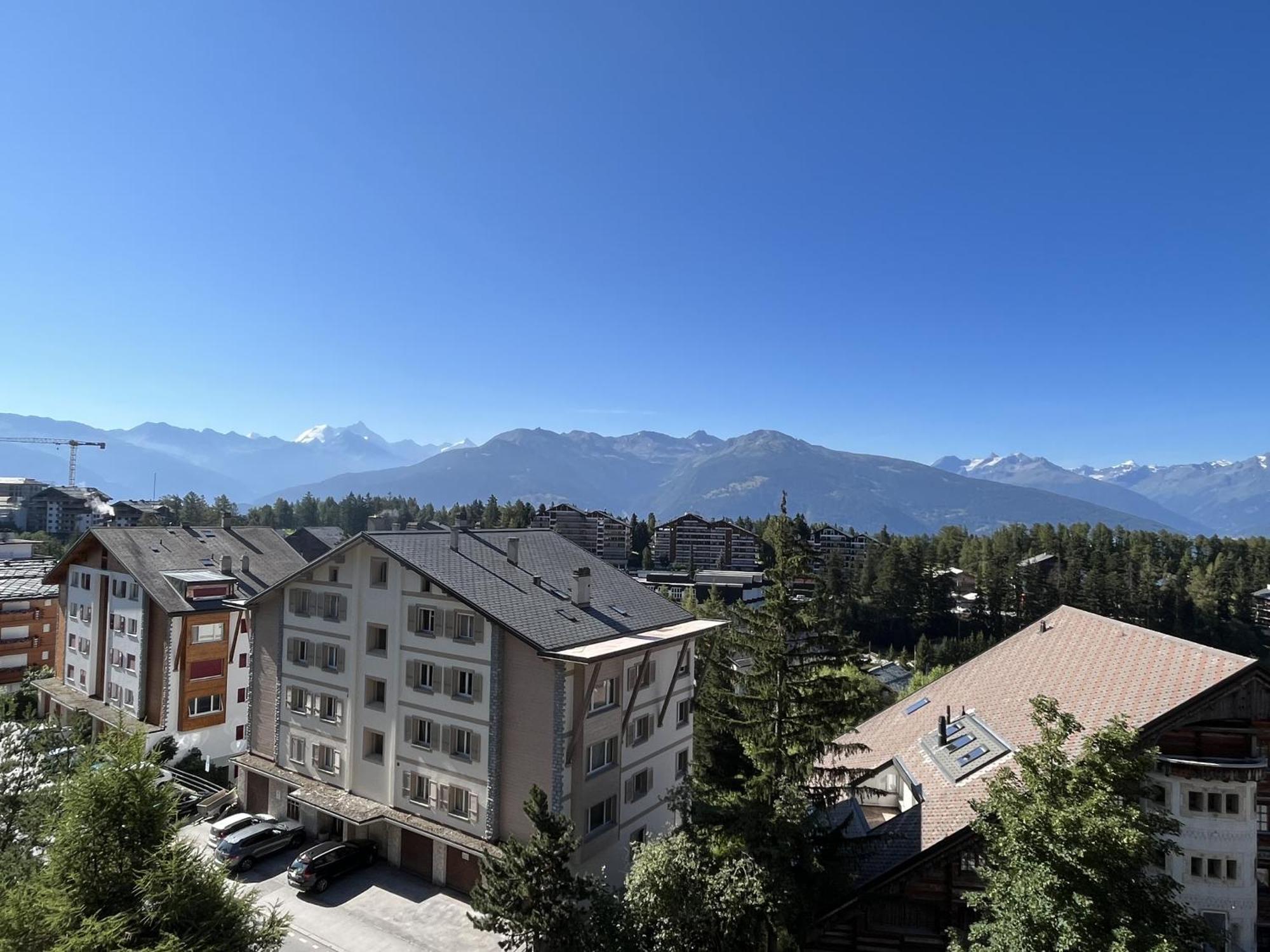 Апартаменты L'Eperon Center Crans Wonderful View Экстерьер фото