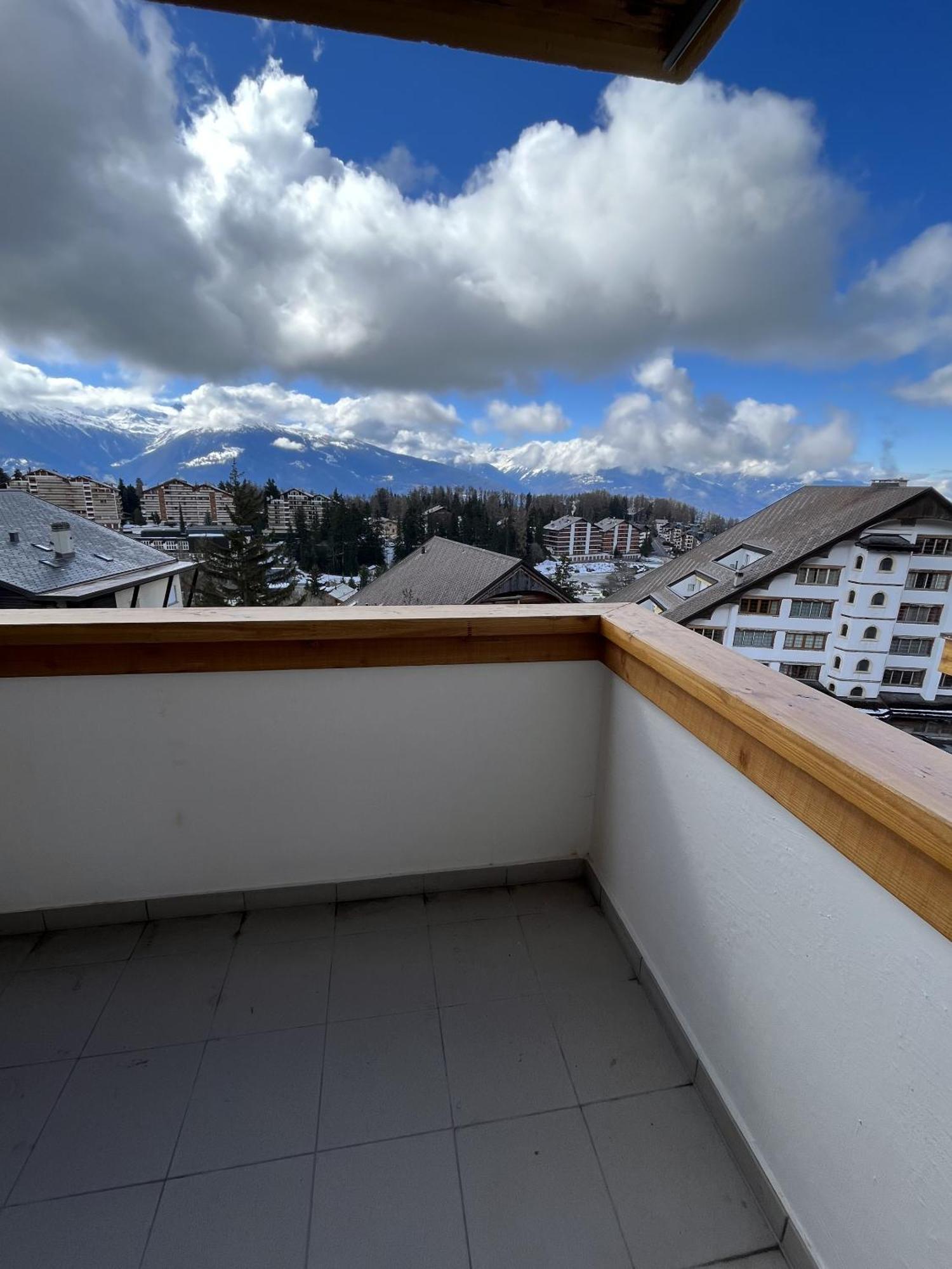 Апартаменты L'Eperon Center Crans Wonderful View Экстерьер фото