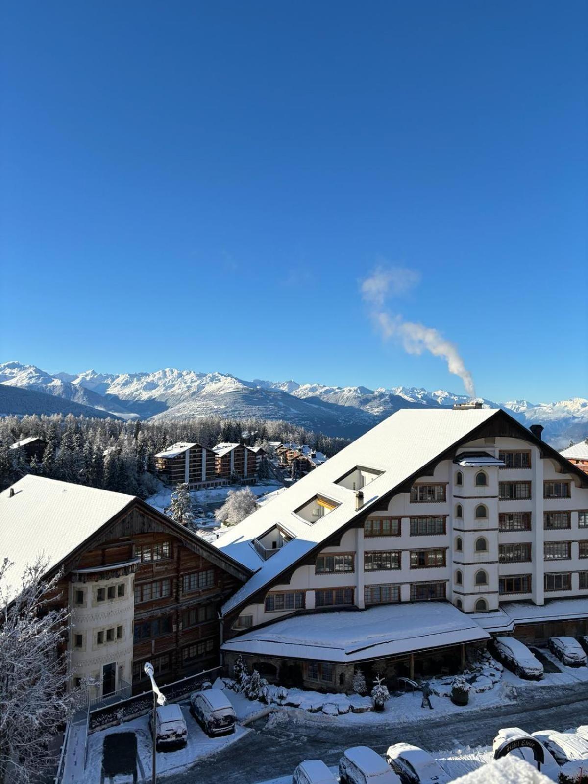 Апартаменты L'Eperon Center Crans Wonderful View Экстерьер фото