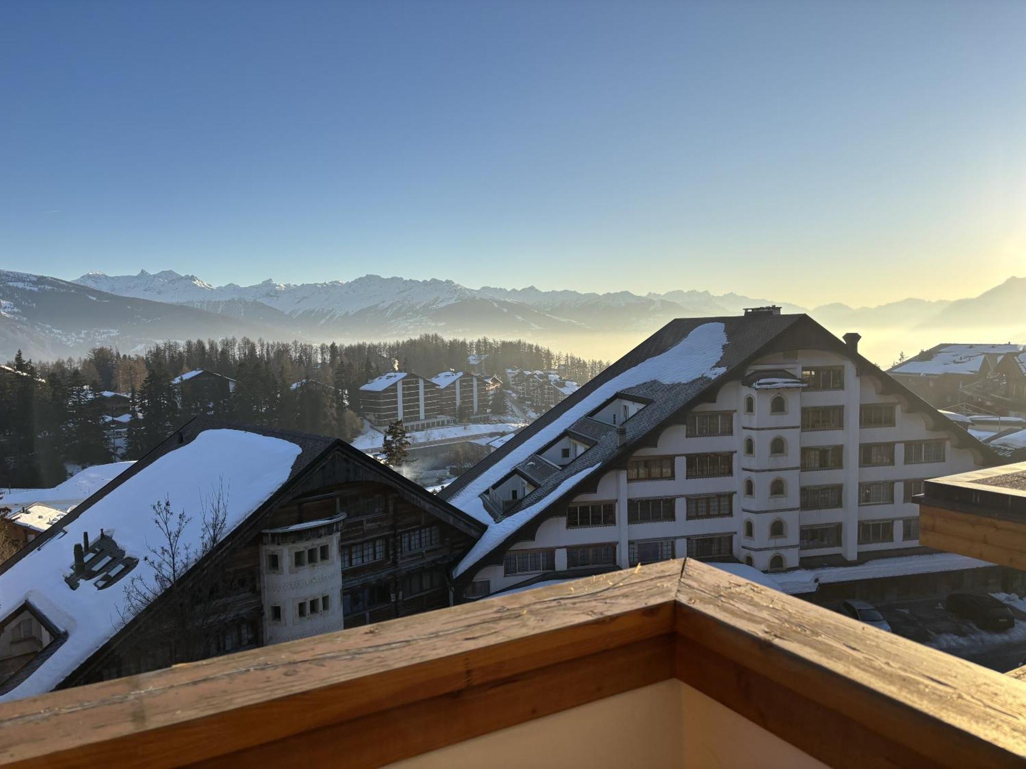 Апартаменты L'Eperon Center Crans Wonderful View Экстерьер фото
